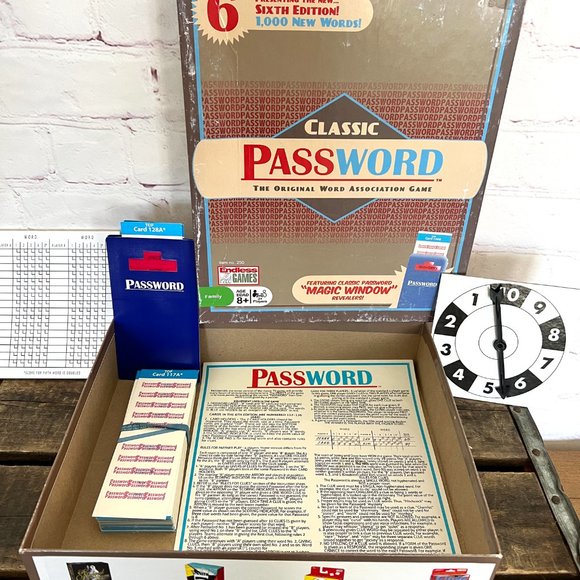 Retro Password Game - 2010 - 6th Edition - Picture 2 of 8